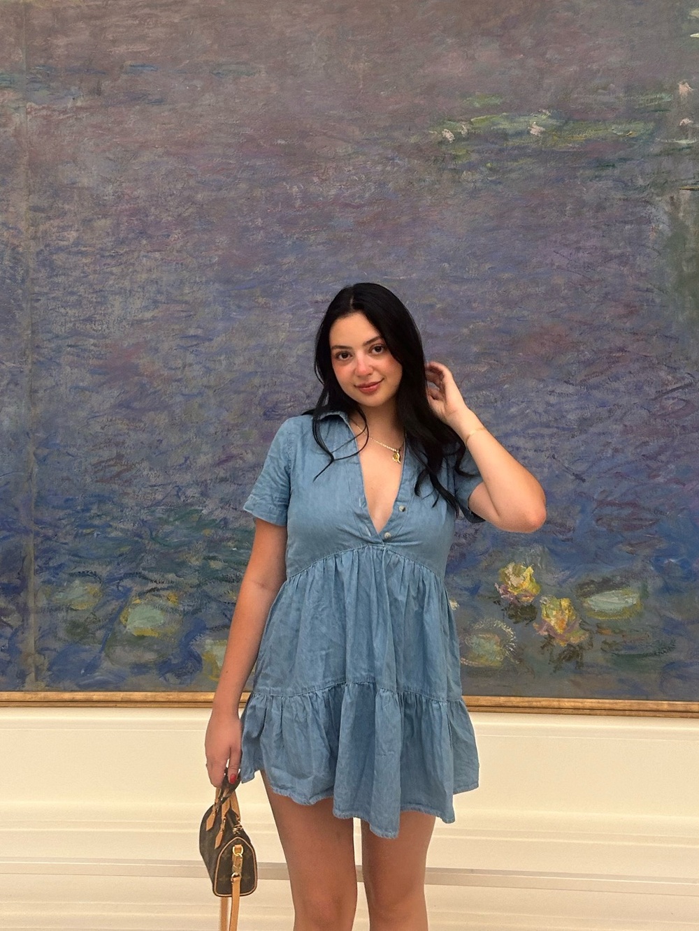 Lone Star Light Blue Mini Dress